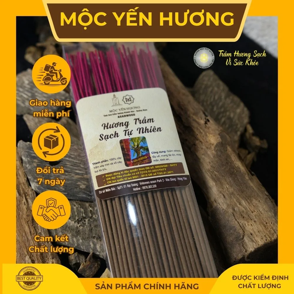 Hộp Hương 2 Tấc Tăm Đỏ – Mộc Yến Hương