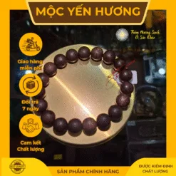 Vòng Tay Trầm Hương Kiến Tự Nhiên | Mộc Yến Hương