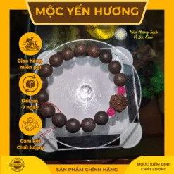 Vòng Trầm Hương Công Nghệ Mix Hoa Sen Đúc Màu 8li , 10 li, 12 li, 14li – Mộc Yến Hương