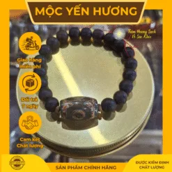 Vòng Trầm Hương Công Nghệ Mix Đá – Mộc Yến Hương