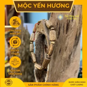 Vòng tay trầm hương tự nhiên Nha Trang thuần khiết sang trọng