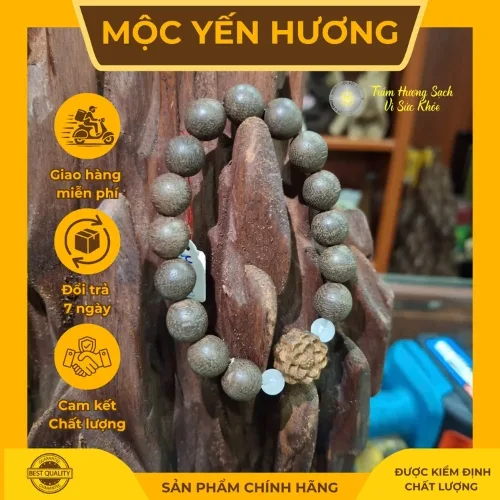 Vòng trầm hương cao cấp Quảng Nam đẳng cấp quý phái