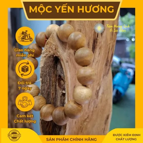 VÒNG TAY TRẦM HƯƠNG NHA TRANG SANG TRỌNG PHONG THỦY