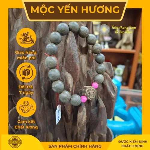 Vòng trầm hương cao cấp Quảng Nam đẳng cấp quý phái