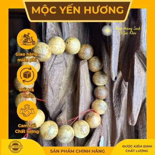 VÒNG TAY TRẦM HƯƠNG NHA TRANG SANG TRỌNG PHONG THỦY